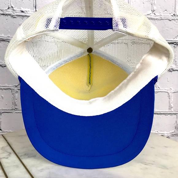 NASA Kennedy Space Center Space Shuttle Rocket 80’s Vintage Snapback Trucker Hat - Picture 7 of 9